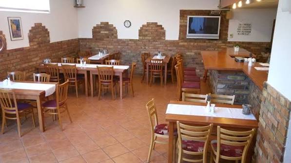 Interiér restaurace Toscana ve Veselí nad Moravou