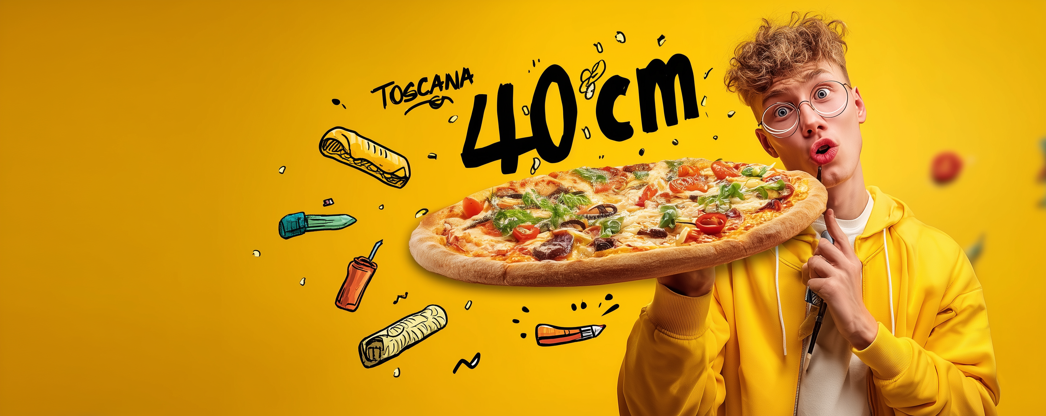 Toscana Pizza — 40 cm
