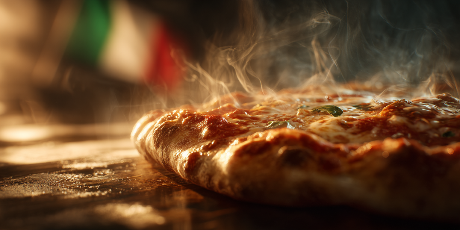 Italská pizza z pece